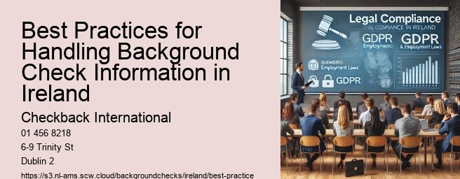 Best Practices for Handling Background Check Information in Ireland