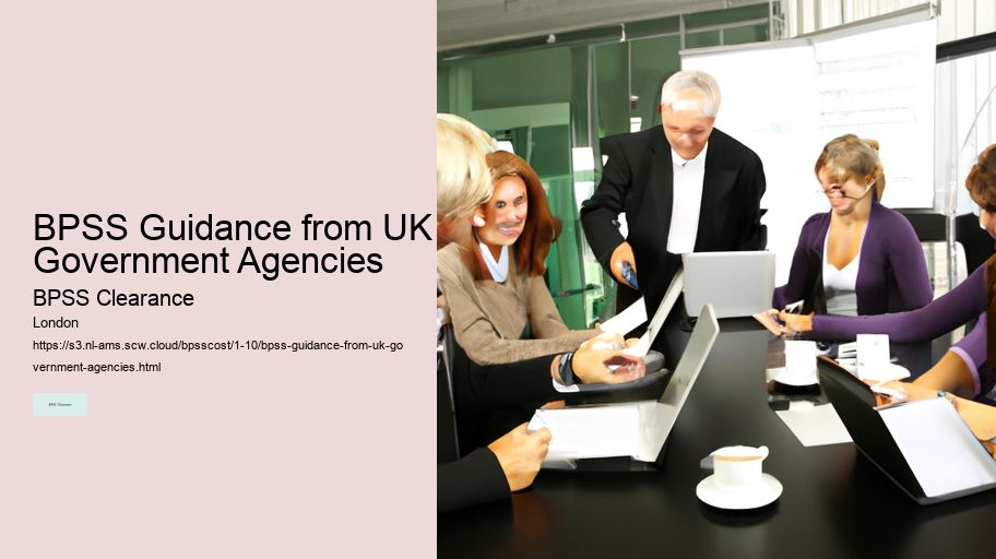 BPSS Guidance from UK Government Agencies