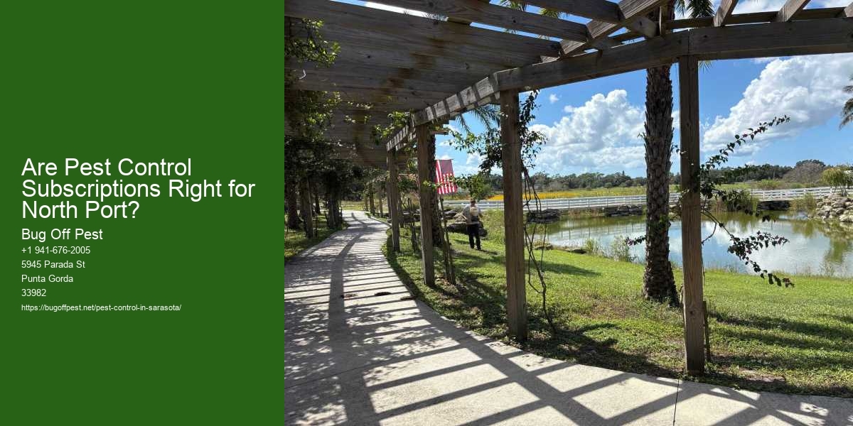 Are Pest Control Subscriptions Right for North Port?