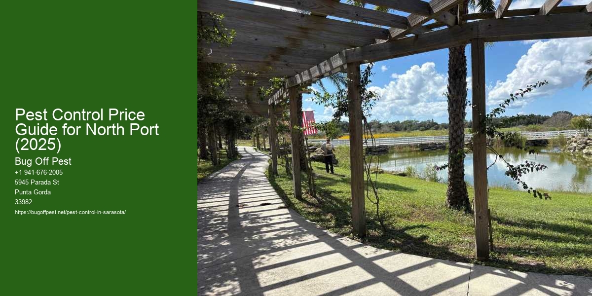 Pest Control Price Guide for North Port (2025)