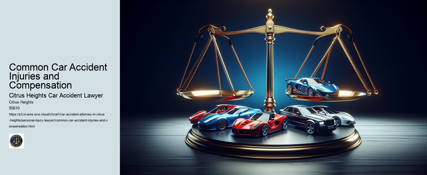 Common Car Accident Injuries and Compensation
