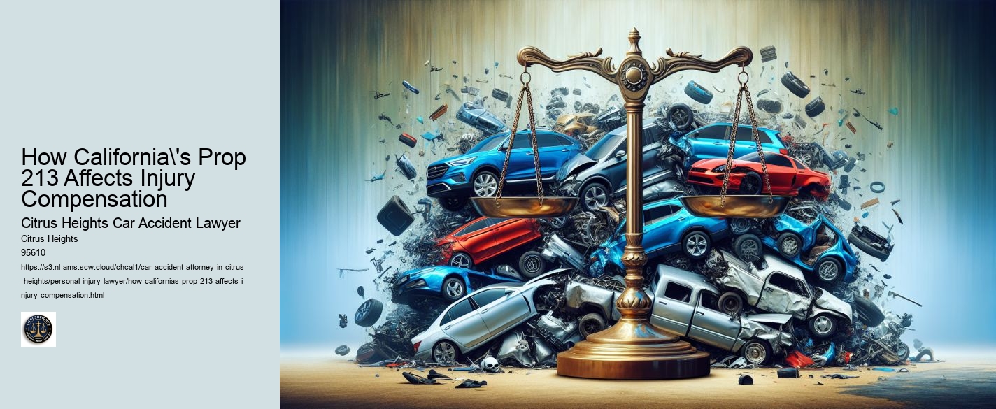 How California's Prop 213 Affects Injury Compensation