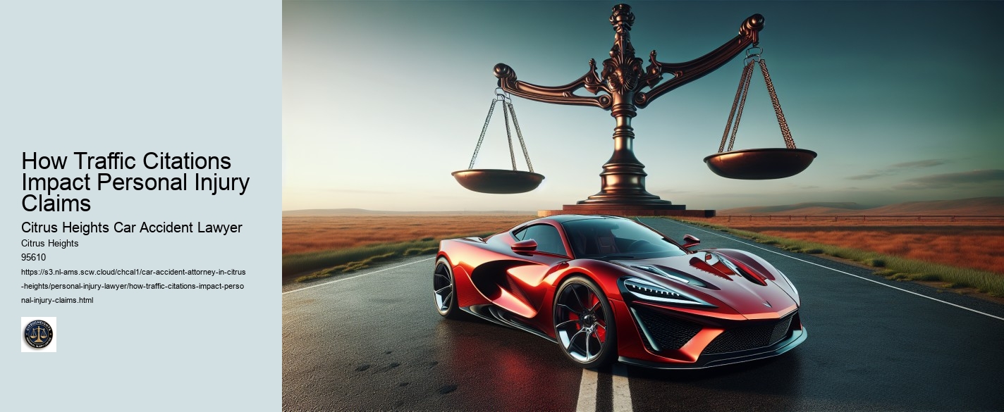 How Traffic Citations Impact Personal Injury Claims