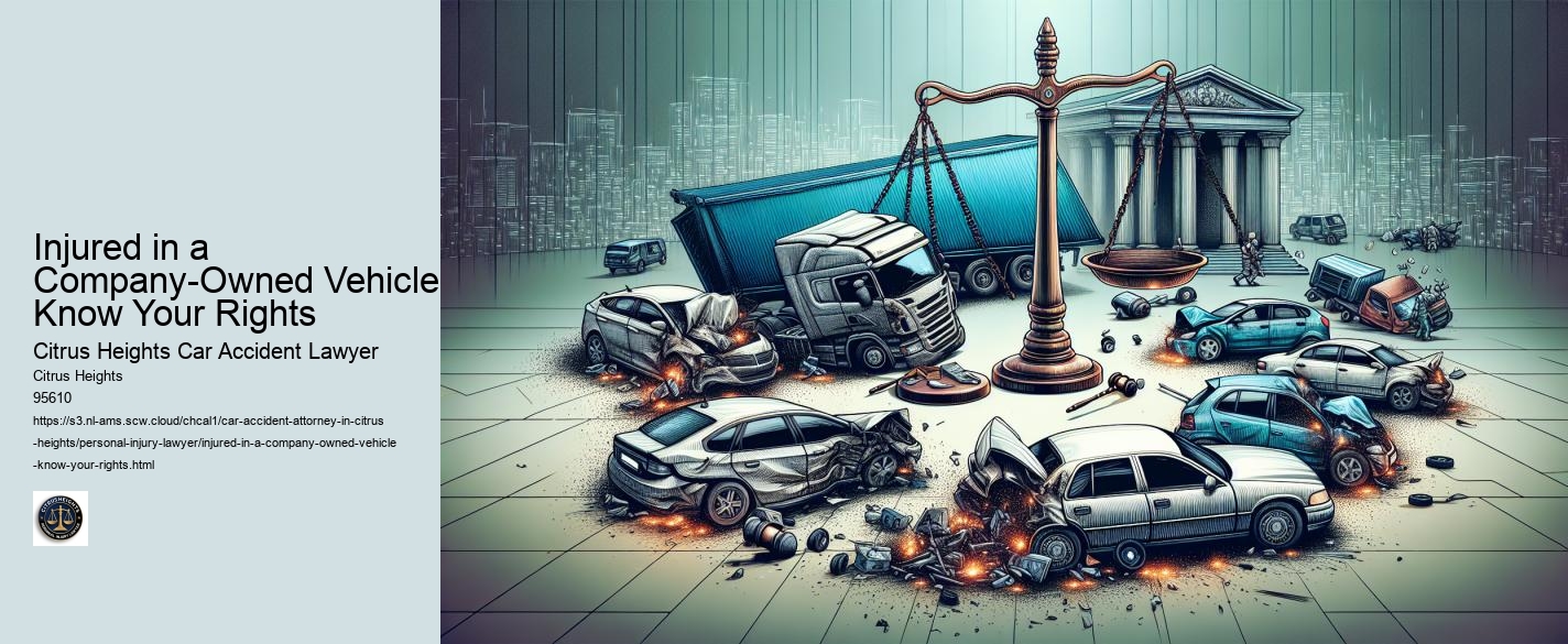 Injured in a Company-Owned Vehicle? Know Your Rights