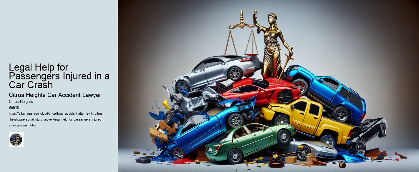 Legal Help for Passengers Injured in a Car Crash