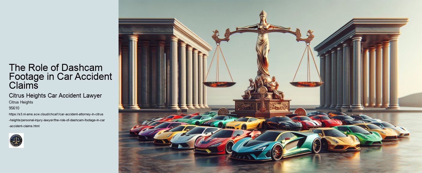 The Role of Dashcam Footage in Car Accident Claims