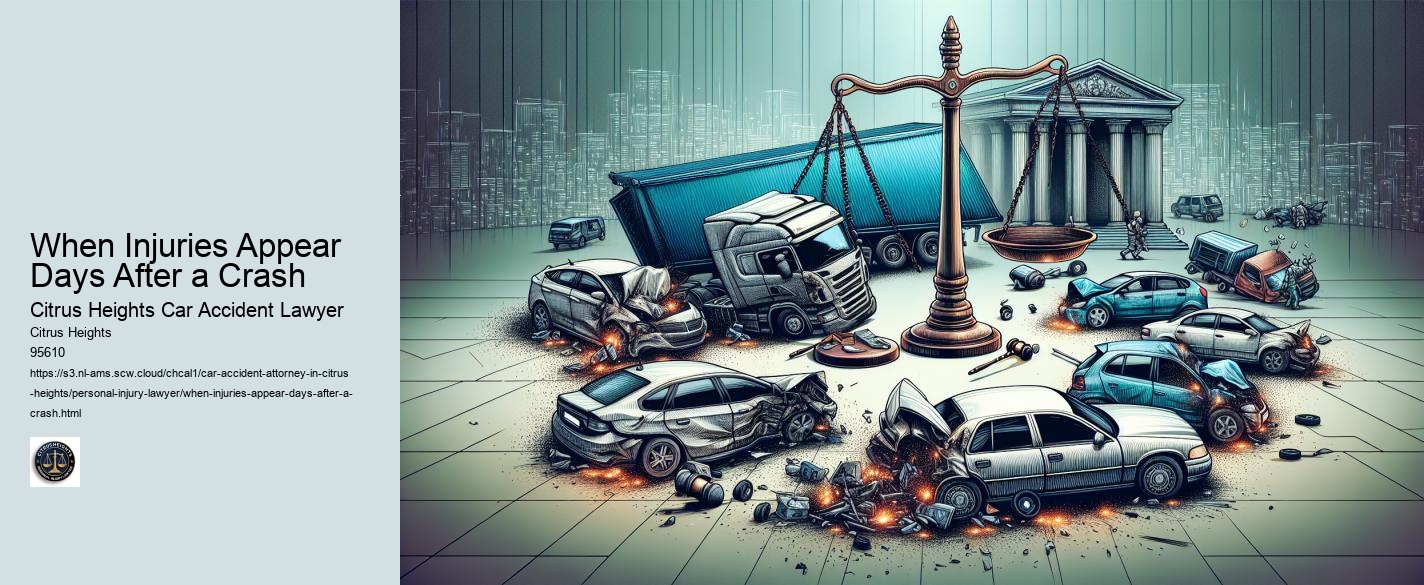 When Injuries Appear Days After a Crash