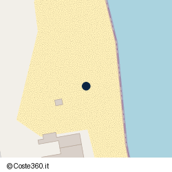 Posizione della concessione demaniale marittima Comune di Cervia, A. 2009, N. 024