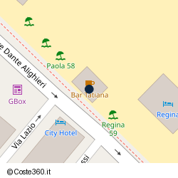 Posizione della concessione demaniale marittima Comune di Senigallia, A. 2019, N. 147