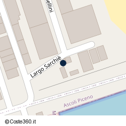 Posizione della concessione demaniale marittima Autorità Portuale di Mar Adriatico Centrale, A. 2018, N. SB07