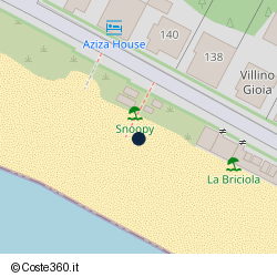 Posizione della concessione balneare Comune di Follonica, A. 2009, N. 4