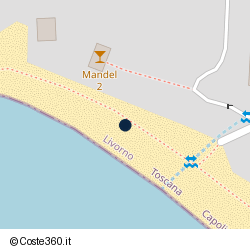Posizione della concessione demaniale marittima Comune di Capoliveri, A. 2025, N. 10