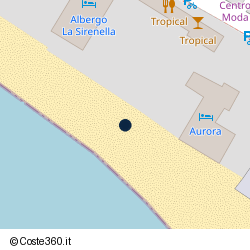 Posizione della concessione balneare Comune di Sperlonga, A. 2010, N. 12