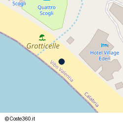 Posizione della concessione demaniale marittima Comune di Ricadi, A. 2025, N. 27