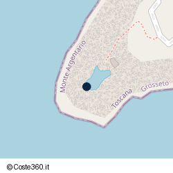 Posizione della concessione demaniale marittima Comune di Monte Argentario, A. 2022, N. 7