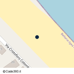 Posizione della concessione balneare Comune di Bellaria-Igea Marina, A. 2005, N. 209
