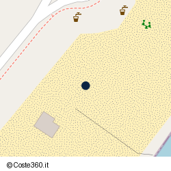 Posizione della concessione balneare Comune di Rocca Imperiale, A. 2017, N. 01
