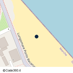 Posizione della concessione demaniale marittima Comune di Porto Recanati, A. 2019, N. 5