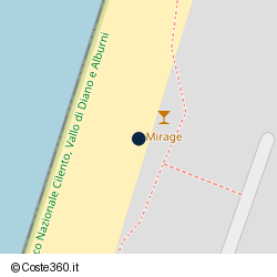 Posizione della concessione demaniale marittima Comune di Castellabate, A. 2017, N. 03