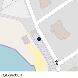Posizione della concessione demaniale marittima Comune di Taviano, A. 2017, N. PALMAS