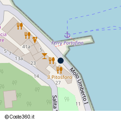 Posizione della concessione demaniale marittima Comune Portofino, A. 2006, N. 9