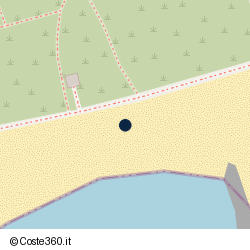 Posizione della concessione balneare Comune di Jesolo, A. 2014, N. 03