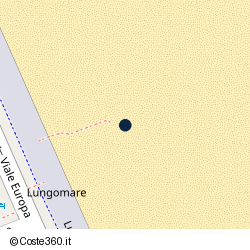 Posizione della concessione demaniale marittima Comune di San Benedetto Del Tronto, A. 2014, N. 39