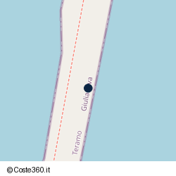 Posizione della concessione demaniale marittima Regione di Abruzzo, A. 2025, N. 218