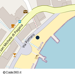 Posizione della concessione balneare Comune di Rapallo, A. 2005, N. 17S