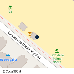 Posizione della concessione demaniale marittima Comune di Senigallia, A. 2019, N. 164