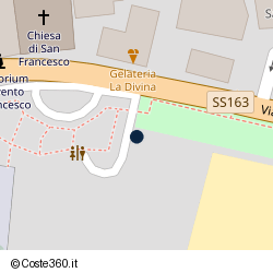 Posizione della concessione demaniale marittima Comune di Maiori, A. 2010, N. 163
