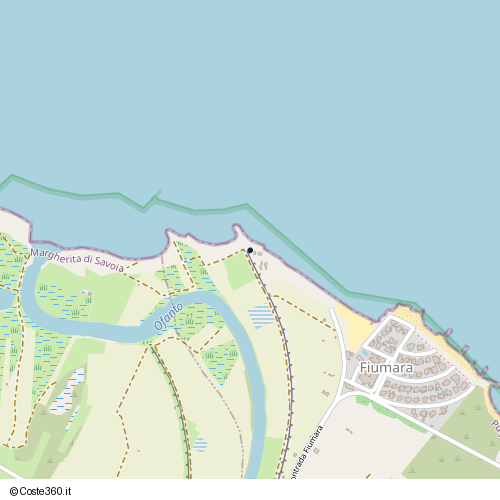 Posizione della spiaggia Spiaggia nei pressi di Fiumara, Barletta, 76121