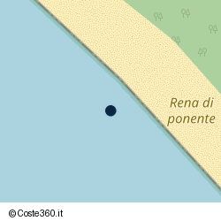 Posizione della concessione demaniale marittima Regione di Sardegna, A. 2010, N. 1320DTO