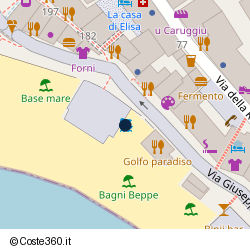 Posizione della concessione balneare Comune di Camogli, A. 2011, N. 17