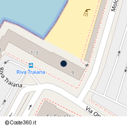 Posizione della concessione demaniale marittima Autorità Portuale di Mar Adriatico Orientale, A. 2024, N. 835