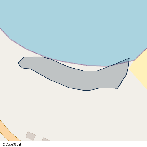 Posizione della spiaggia Spiaggia nei pressi di Via Nazionale Messina, Capo d'Orlando, 98071