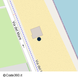 Posizione della concessione balneare Comune di Roseto Degli Abruzzi, A. 2014, N. 48