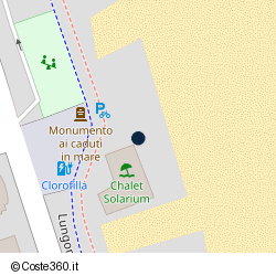 Posizione della concessione demaniale marittima Comune di Tortoreto, A. 2008, N. 17