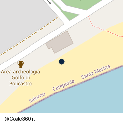 Posizione della concessione demaniale marittima Comune di Santa Marina, A. 2026, N. 57