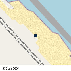 Posizione della concessione demaniale marittima Comune di Fano, A. 2008, N. 25