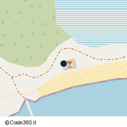 Posizione della concessione balneare Regione di Sardegna, A. 2004, N. 426