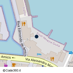 Posizione della concessione demaniale marittima Autorità Portuale di Mar Adriatico Orientale, A. 2023, N. 716