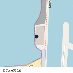 Posizione della concessione demaniale marittima Comune di Fano, A. 2008, N. 99