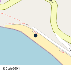 Posizione della concessione balneare Comune di Diamante, A. 2014, N. 05