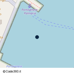 Posizione della concessione demaniale marittima Comune di Portovenere, A. 2023, N. 156