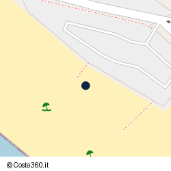 Posizione della concessione demaniale marittima Comune di Praia A Mare, A. 2008, N. 3