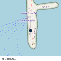 Posizione della concessione demaniale marittima Comune di Amalfi, A. 2018, N. 7