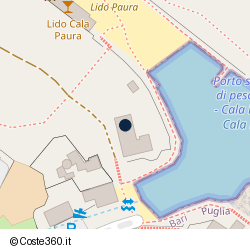 Posizione della concessione demaniale marittima Comune di Polignano A Mare, A. 2018, N. 03