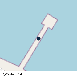 Posizione della concessione demaniale marittima Autorità Portuale di Mar Adriatico Centrale, A. 2022, N. AN24