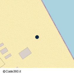 Posizione della concessione demaniale marittima Comune di Cesenatico, A. 2011, N. 80